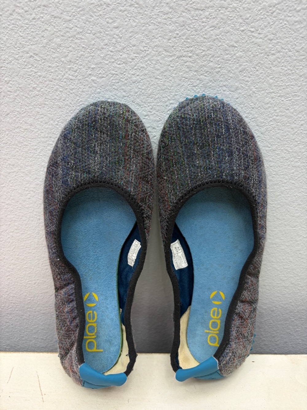 Plae Grey Crosby Flats Size 8 - Picture 6 of 8